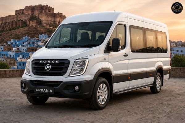 Urbania Rental in Jodhpur with Force Urbania van for comfortable group travel